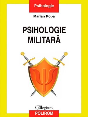 cover image of Psihologie militară